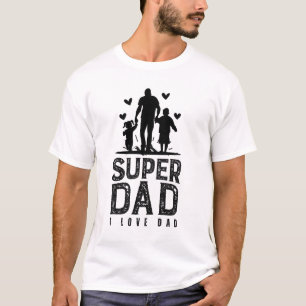 Super Vater Graffiti Style Street Art Classic T-Sh T-Shirt