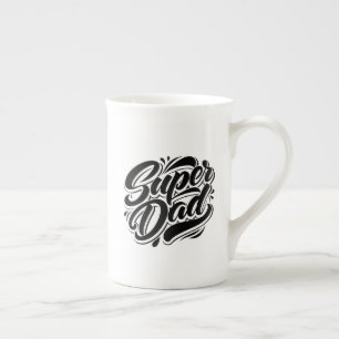Super-Vater-Held-Typografie-Design-67888 Prozellantasse