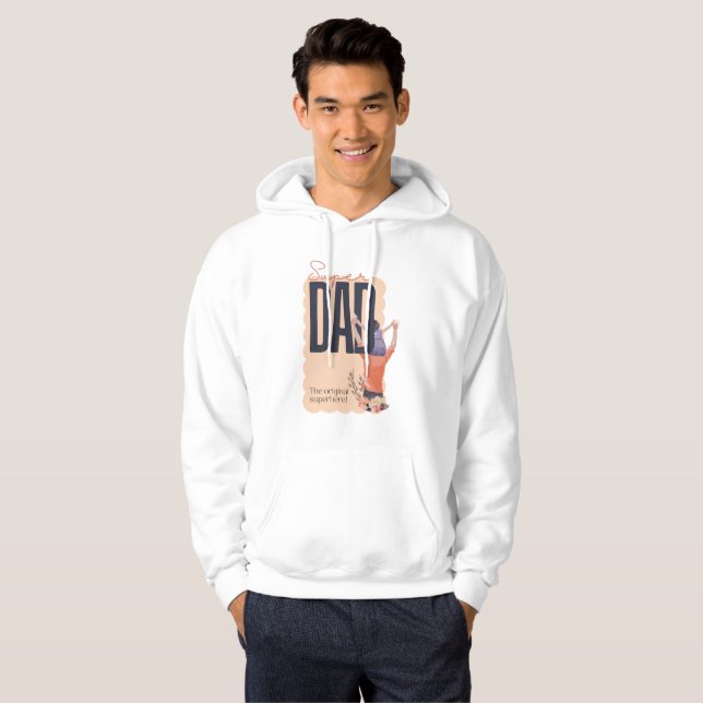Super Vater Hoodie (Vorne ganz)
