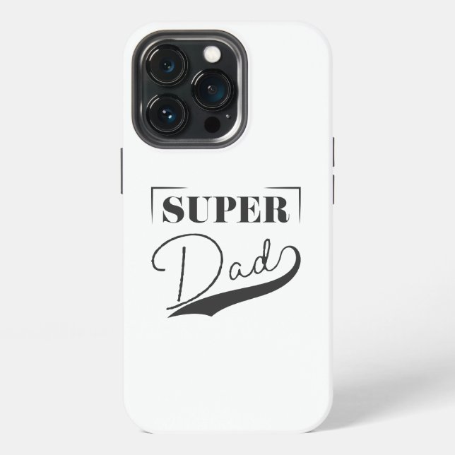 Super Vater iPhone 13 Pro Hülle (Hinten)