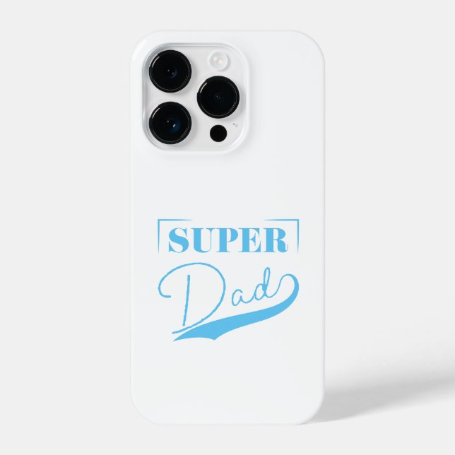 Super Vater iPhone 14 Pro Hülle (Rückseite)