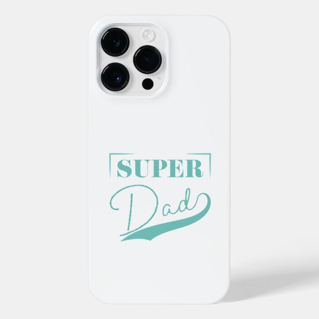 Super Vater iPhone 14 Pro Max Hülle (Rückseite)