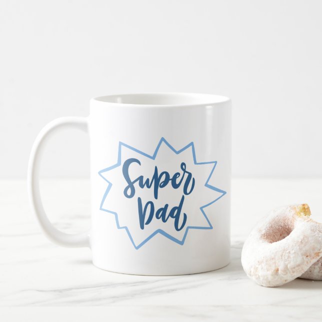 Super Vater Kaffeetasse (Mit Donut)