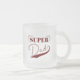 Super Vater Mattglastasse