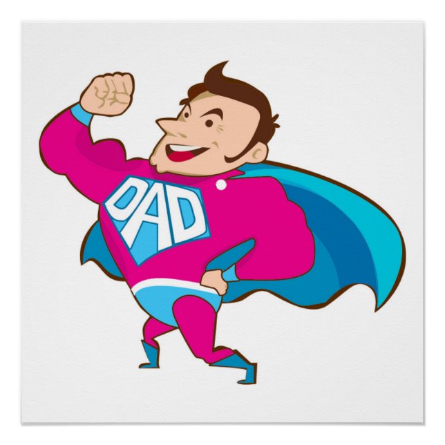 SUPER VATER POSTER (Vorderseite)