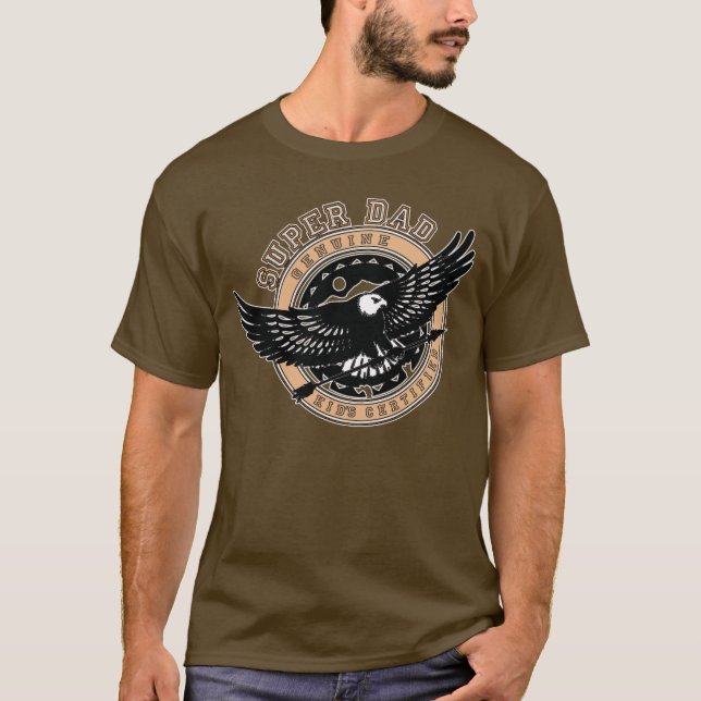 Super Vater Shirt (Vorderseite)