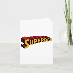 Super Vater Superdad Funny Superhero Vater Karte