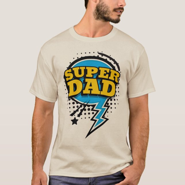 Super Vater T - Shirt (Vorderseite)