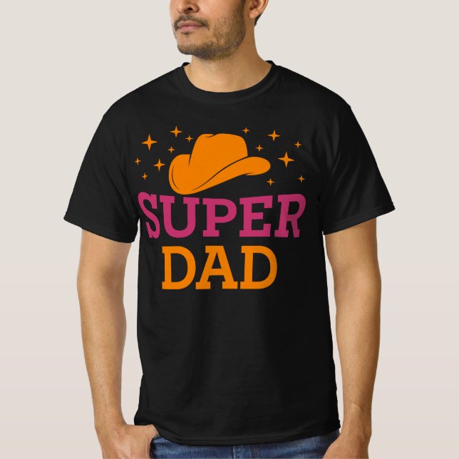 Super Vater T-Shirt (Vorderseite)