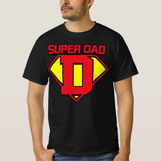 Super Vater 🦸 ‍ ♂️ 💪 T-Shirt (Vorderseite)