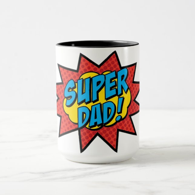 Super-Vater Tasse (Zentrum)