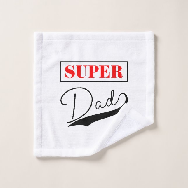 Super Vater Waschlappen (Waschlappen)