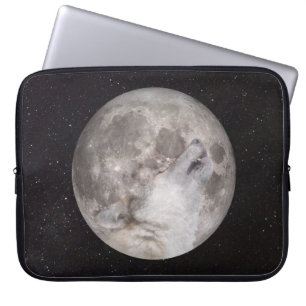 Super Wolf Moon Laptopschutzhülle