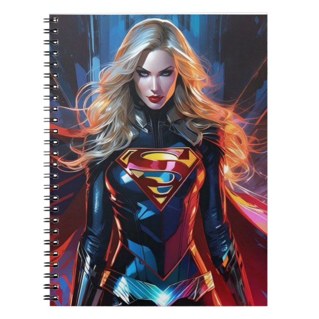 Super Women NOTBOOK#4 Notizblock (Vorderseite)