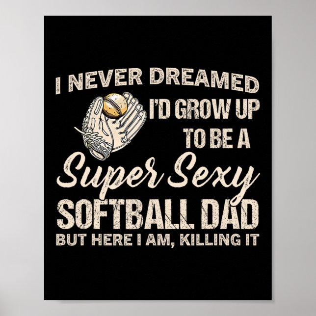 Super Y Softll Dad Softll Liebhaber  Poster (Vorne)