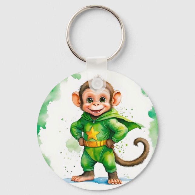 Superaffe Schlüsselanhänger (Vorderseite)