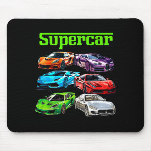 Superauto Cooler Autotyp Mann Srts Rennsport Fan G Mousepad