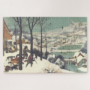 Superb "Jäger im Schnee" Pieter Bruegel 1565,