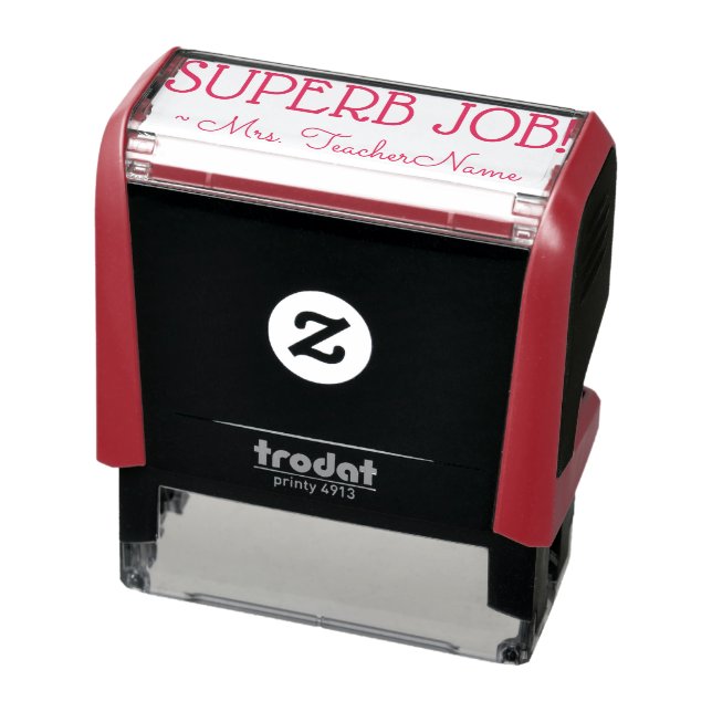 "SUPERB JOB!" Bestätigung Rubber-Briefmarke Permastempel (Produkt)