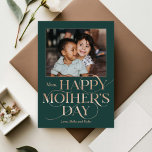 Superb Swirl Happy Mother's Day Foto Card Karte<br><div class="desc">Lassen Sie sich mit dieser süßen Muttertagskarte von Berry Berry Sweet lieben.</div>