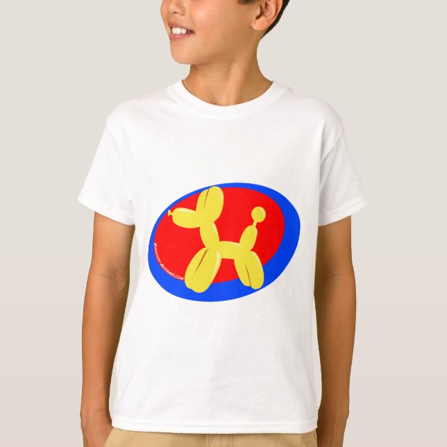 Superballon-Verdrehen T-Shirt (Vorderseite)