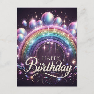Superbe carte postale pour anniversaire