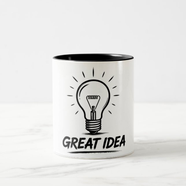 Superbe idée - Mug classique à lampe (Centre)