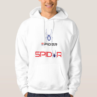 Superbe Sweat à Capuche Araignée
