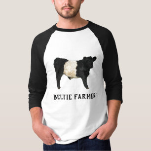 Superbe T-shirt Belted Galloway Steer Cutout