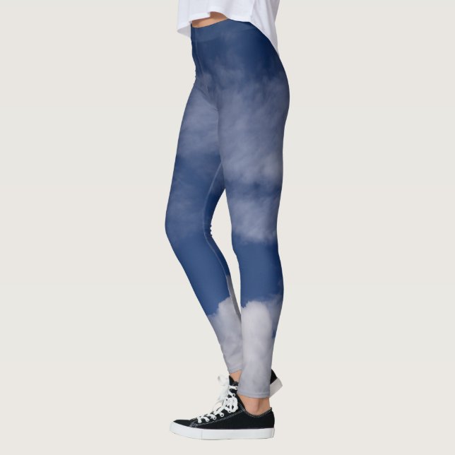 Superbes leggings bleus (Gauche)