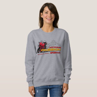 Superbike-Rennsport Maximum Passion Biker-Grafik 1 Sweatshirt