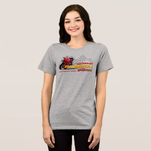 Superbike-Rennsport Maximum Passion Biker-Grafik 1 Tri-Blend Shirt