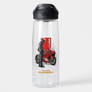 Superbike-Rennsport Maximum Passion Biker-Grafik 2 Trinkflasche