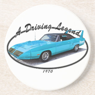 Superbird Blau 1970 Untersetzer