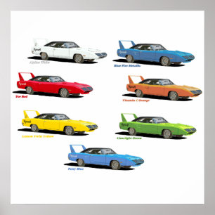 Superbird Colors Poster