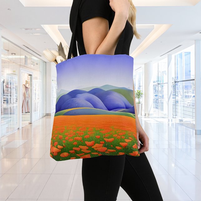 Superblumen | Surreal Poppies Tasche (Von Creator hochgeladen)