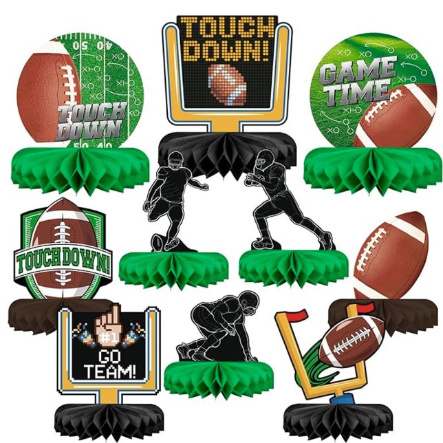 Superbowl Football Party Supplies Pappteller (Von Creator hochgeladen)