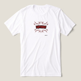 Superboy-weiße T - Shirt