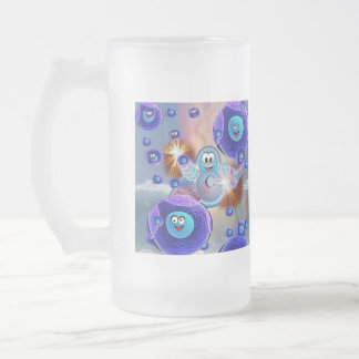Supercellular mattierte Wellness-Tasse Mattglas Bierglas