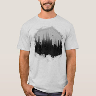 SuperCity Lansdcape BW T-Shirt