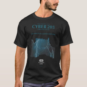 Supercomputer-T - Shirt CDCcyber-205