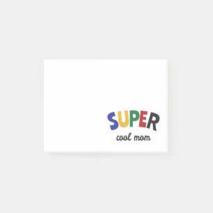 Supercoole Mama Post-it Klebezettel