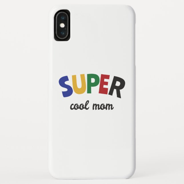 Supercoole Mutter Case-Mate iPhone Hülle (Rückseite)