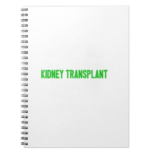 SuperCoole Transplantatübergabe Überlebenspende Notizblock