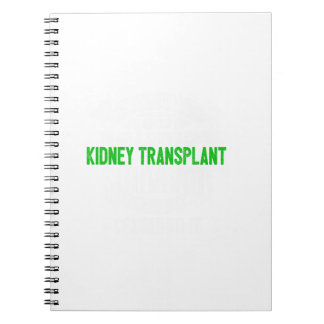SuperCoole Transplantatübergabe Überlebenspende Notizblock