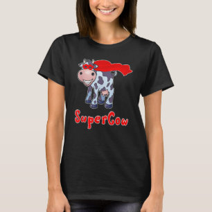 Supercow Superhelden-Kuh für Männer, Frauen, Kinde T-Shirt