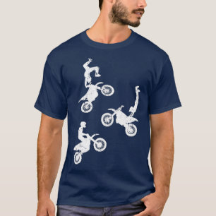 Supercross Dirt Bike Stunts Bike Rad T-Shirt