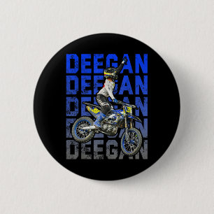 Supercross Motocross Haiden-deegs-risk Halloween Button