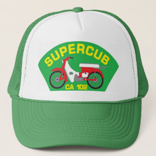 SuperCub grüner Flecken-Hut Truckerkappe