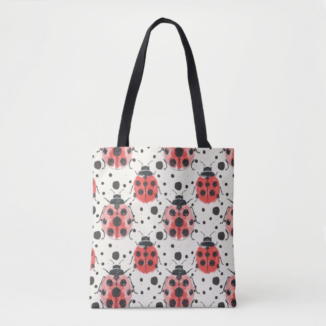 Supercute Ladybug Party Tasche (Vorderseite)